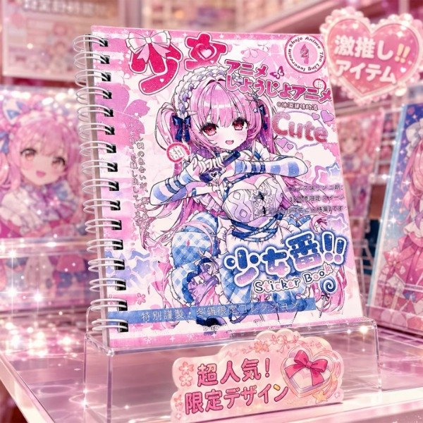 Producto - Libro de Stickers Anime Girls - 0