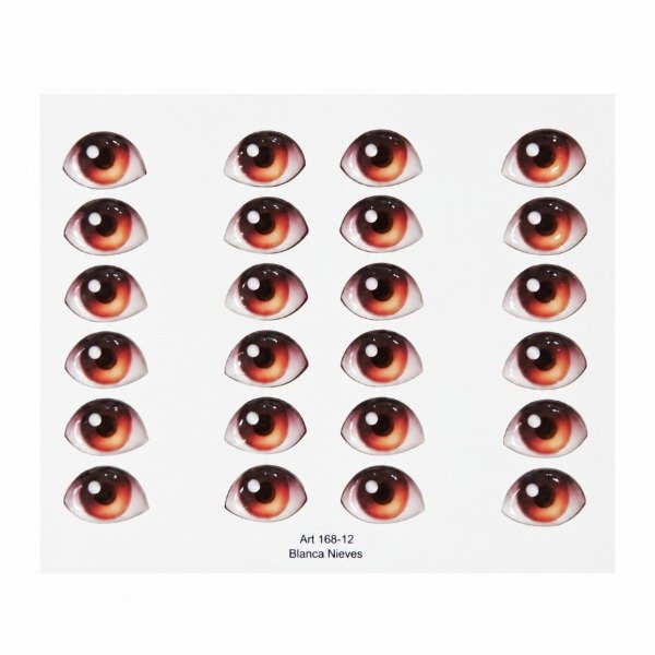 Producto - OJOS AUTOADHESIVOS 3D - MODELO 168/12 - 0