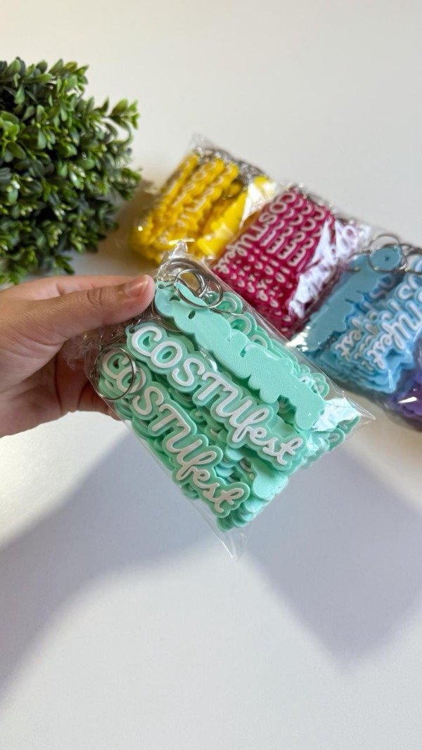 Producto - 20 Llaveritos bicolor personalizado