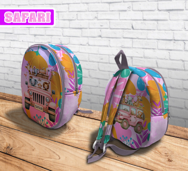 Producto - MOCHILA INFANTIL SAFARI ROSA II