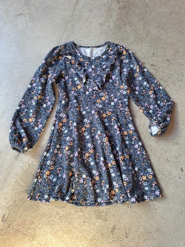 Producto - Vestido Flores. Talle 12 años