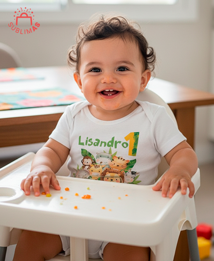 Producto - Body bebe temático cumpleaños