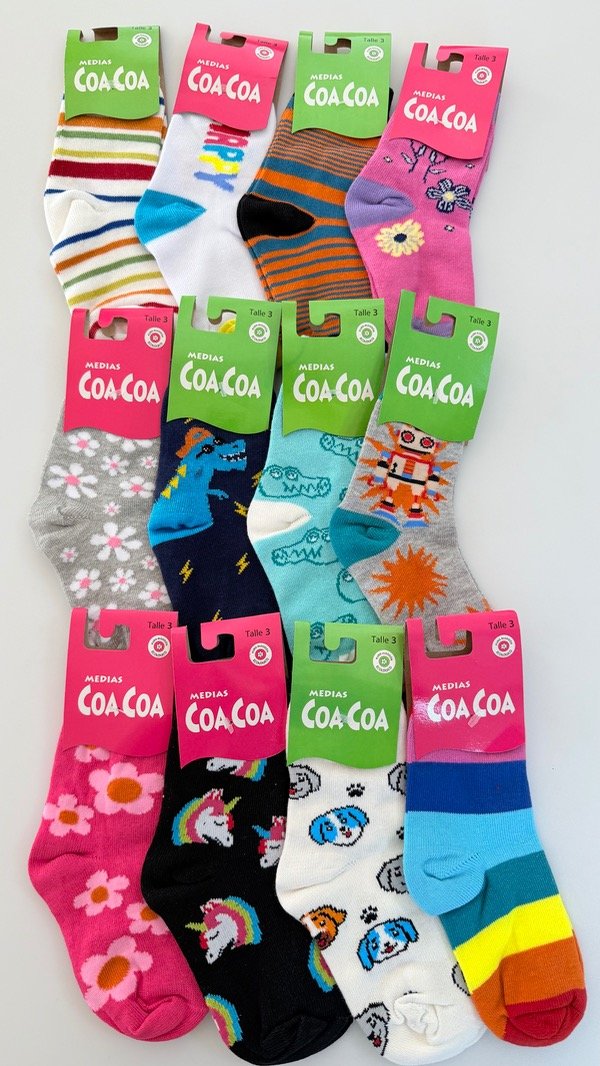 Producto - MEDIAS COA COA ( talle 3)