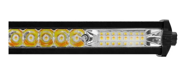 Producto - BARRA LED ULTRA SLIM 102W COLOR BLANCO/AMBAR 12V/24V 27CM