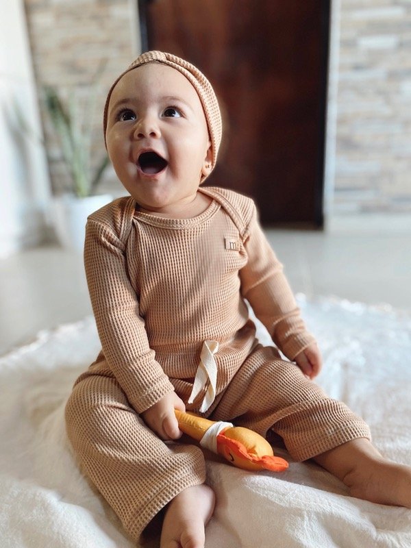 Producto - Conjunto waffle beige