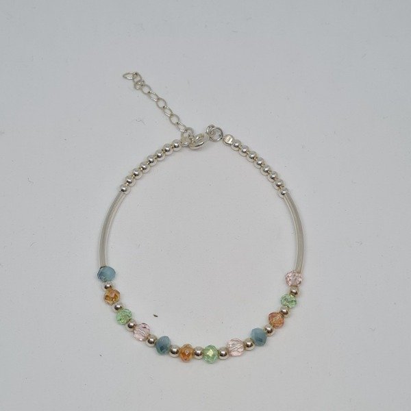 Producto - Pulsera piedras pastel