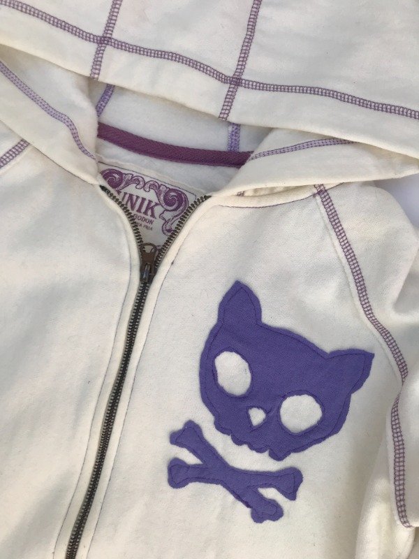 Producto - Zip emo Cat Skull UNIK - 6
