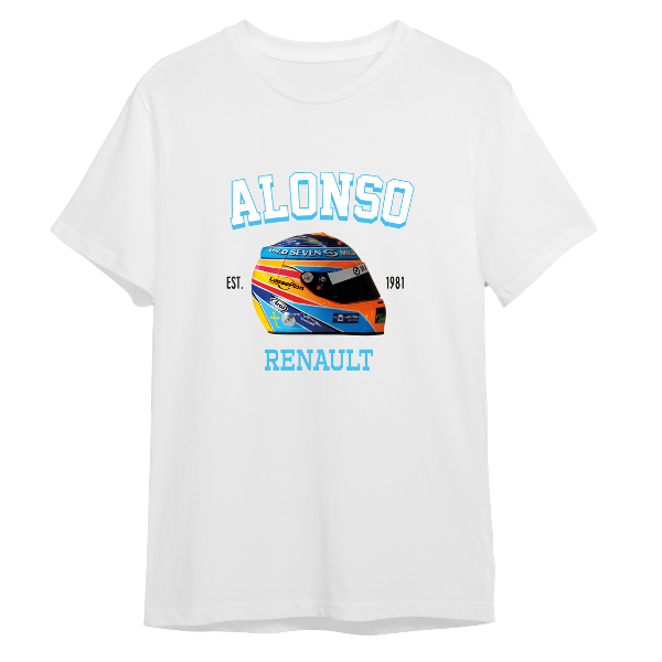 Remera Casco Alonso Renault