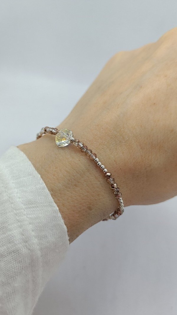 Producto - Pulsera Plata y cristales Sw (2 colores) - 2