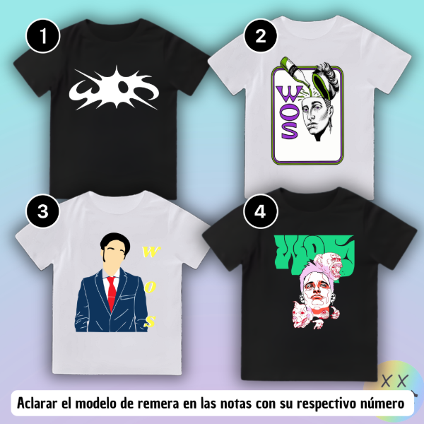 Producto - Baby Tee Wos #1 (varios modelos)