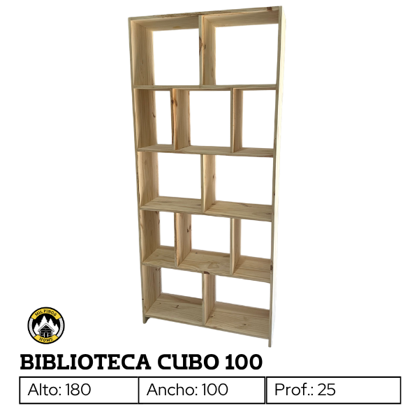 Producto - BIBLIOTECA CUBO 100 - 2