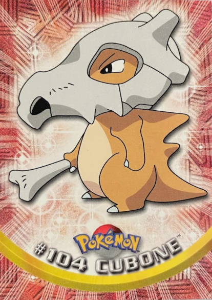 Producto - Cubone #104 Pokemon Topps TV Black Label