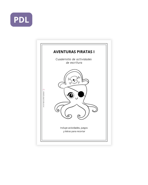 Producto - PIRATAS I: Actividades de escritura