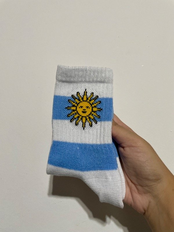 Producto - Tenis niño Argentina sol lineas celestes