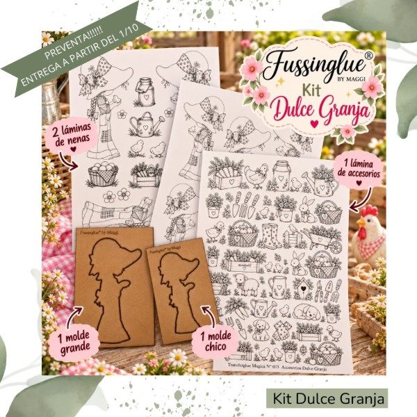 Producto - KIT COMPLETO "DULCES RECUERDOS SK" FUSSINGLUE - 5