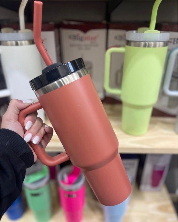 Producto - VASO QUENCHER CON MANIJA LADRILLO