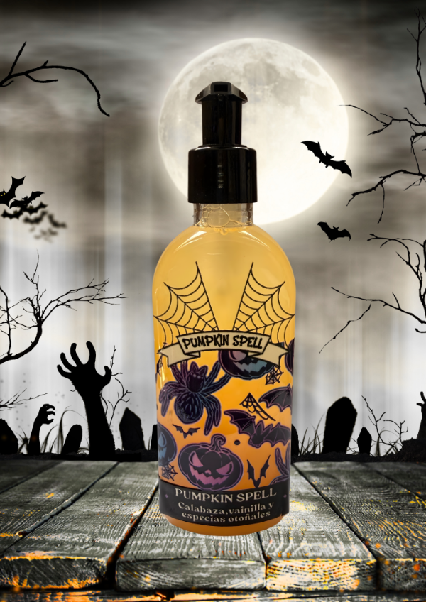 Producto - BODY WASH PUMPKIN SPELL/CALABAZAS VAINILLA Y ESPECIAS OTOÑALES