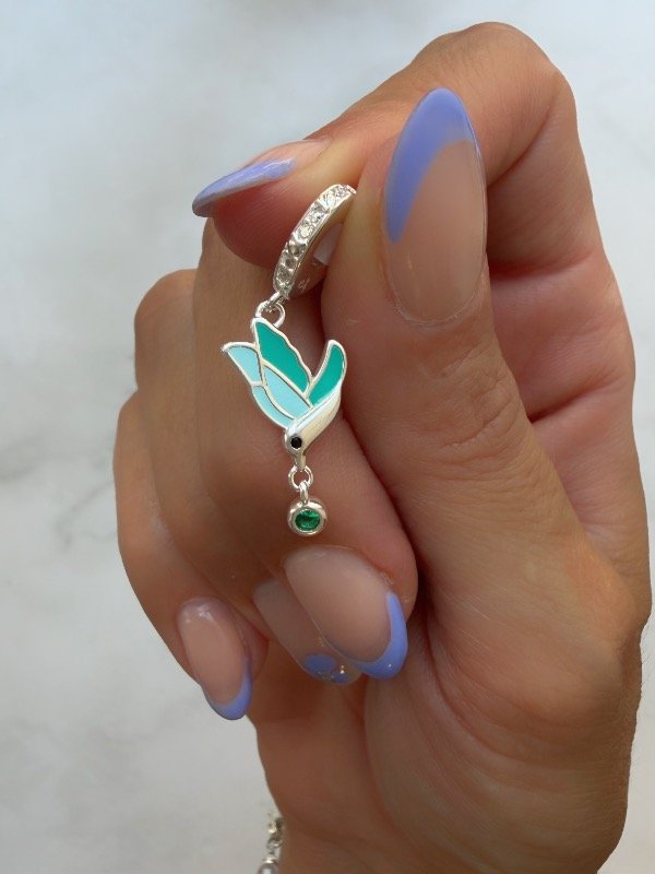 Producto - Dije Colibrí Esmaltado