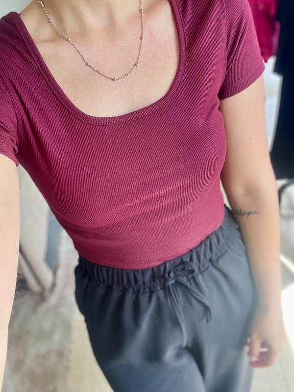 Producto - Top escote redondo morley