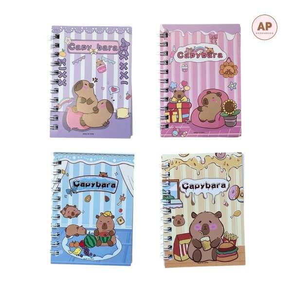 Producto - MINIS AGENDITAS CAPIBARA