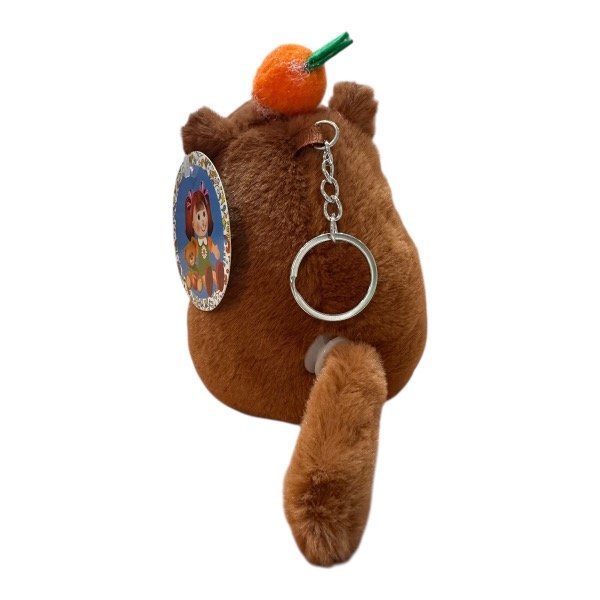 Producto - Llavero Capibara zanahoria