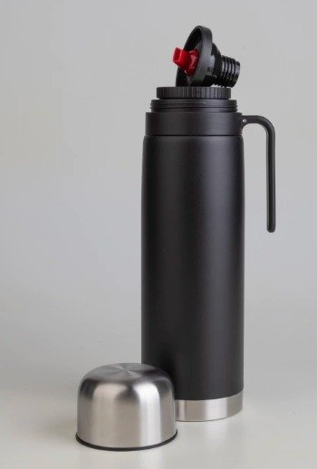 Producto - TERMO MEDIA MANIJA NEGRO 1L - 0