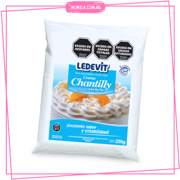 Producto - Crema Ledevit chantilly en polvo 250gr