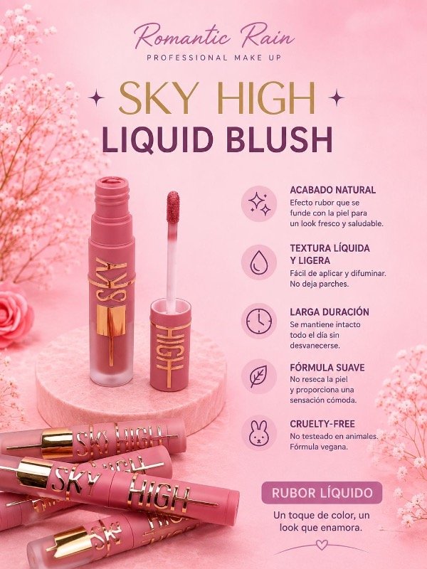 Producto - Rubor líquido SKY HIGH