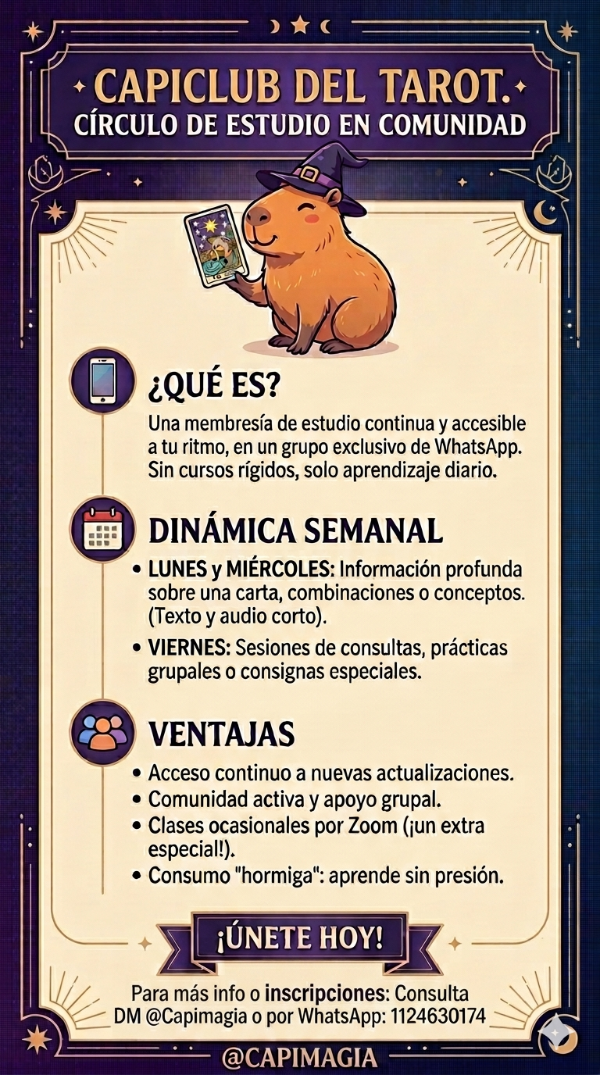 Producto - CAPICLUB DEL TAROT