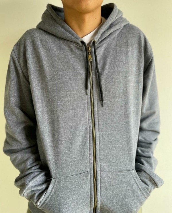 Producto - Campera Frizada Gris