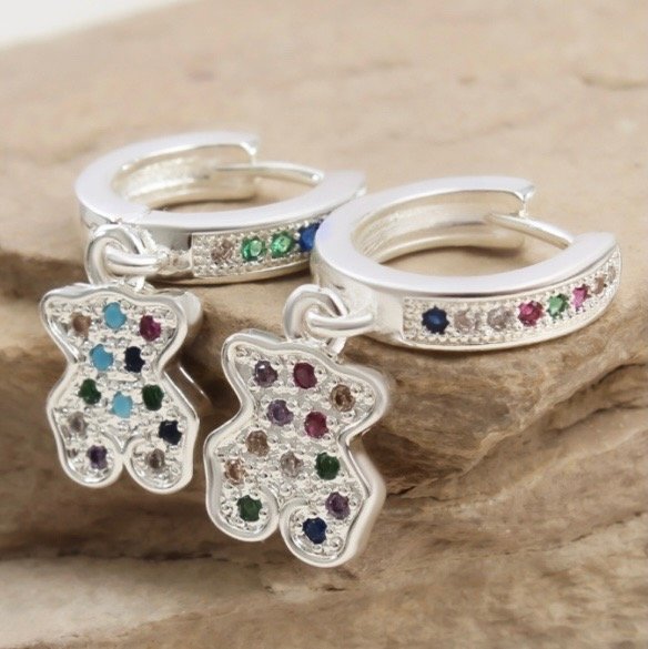 Producto - Ar. Colgante osos con brillos