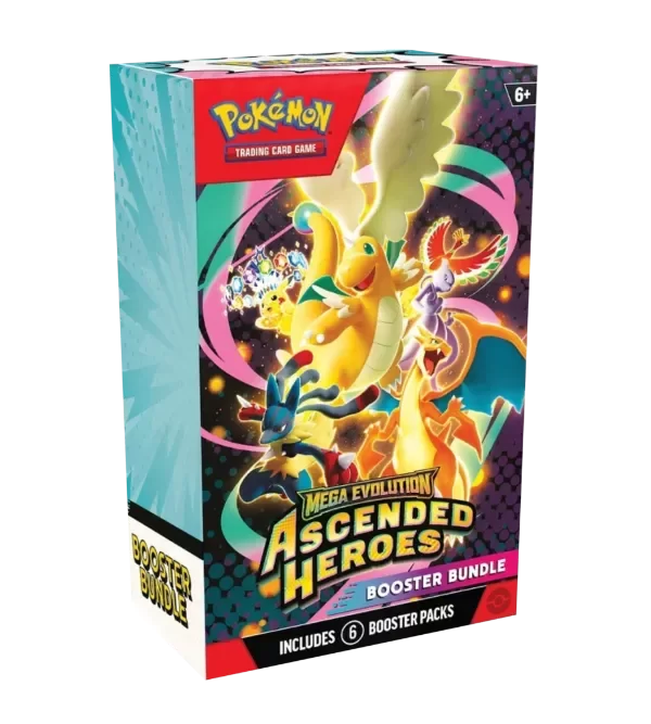 Producto - POKEMON TCG BOOSTER BUNDLE: MEGA EVOLUTION - ASCENDED HEROES (PREVENTA)