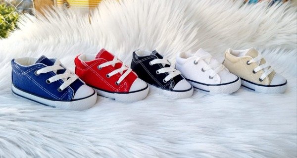 Producto - Zapatillas lona caminante talles 17 al 26