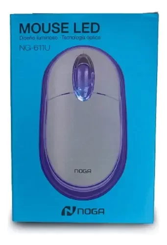 Producto - BL12404 MOUSE LED NOGA OPTICO USB
