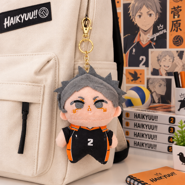 Producto - Peluche llavero haikyuu sugawara