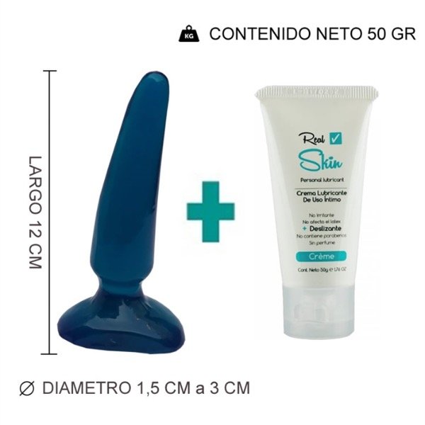 Producto - Plug anal con crema