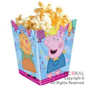 Producto - CAJITA POCHOCLERA X6U PEPPA PIG