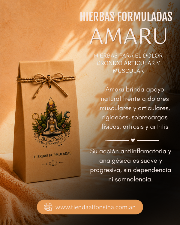 Producto - AMARU (Tratamiento del dolor - Artritis, artrosis)