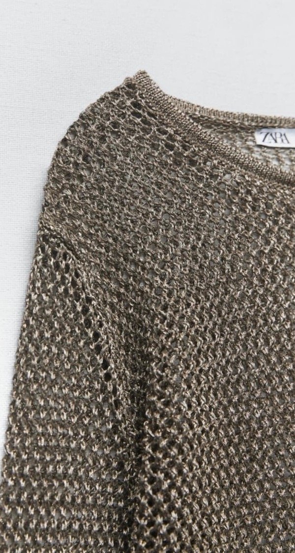 Producto - Top calado manga larga Zara - 5