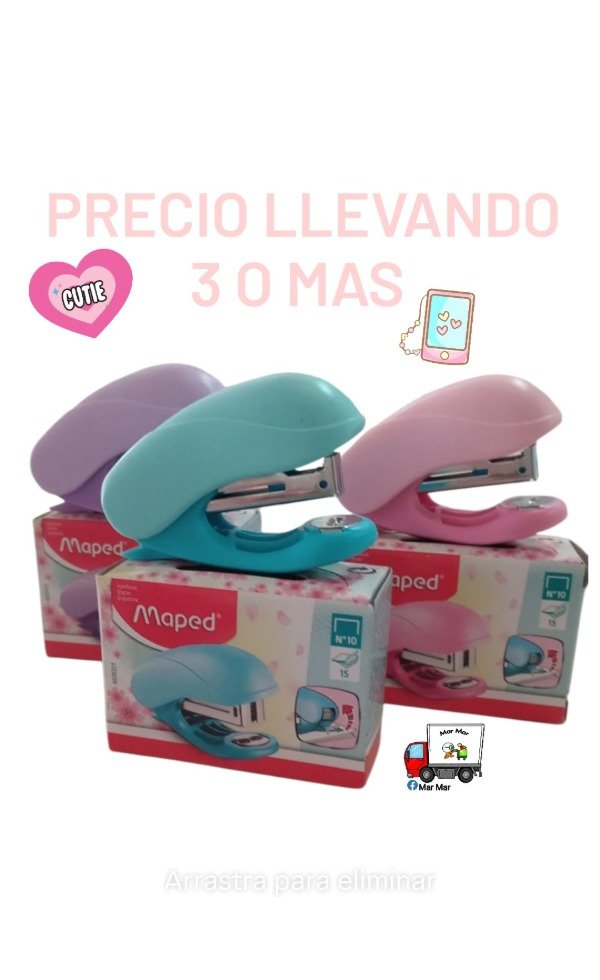 Producto - Abrochadora maped mini (cantidad)