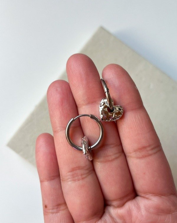 Producto - ARGOLLAS CORAZONES CON DETALLES