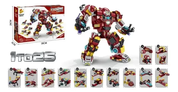 Producto - Bloques Robot Stell Mecha Panllos Brick - 1