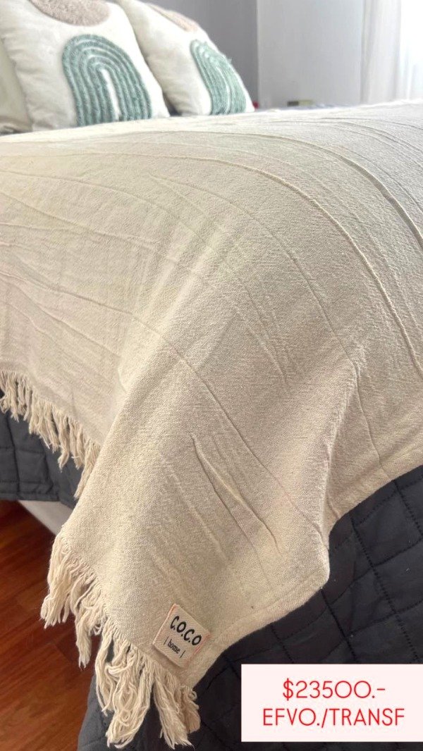 Producto - PIE DE CAMA - NATURAL