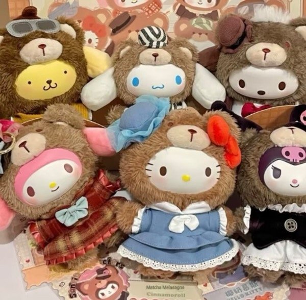 Producto - Peluchitos Colgantes Sanrio Afternoon Tea Premium