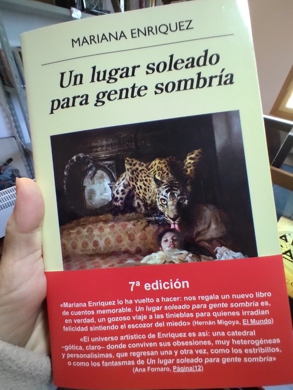 Producto - Un lugar soleado para gente sombría. Mariana Enríquez
