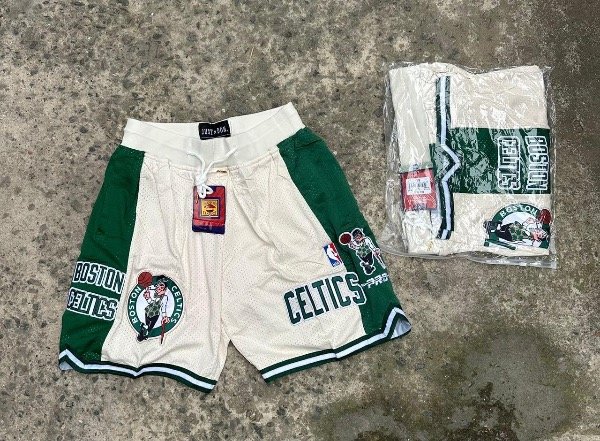 Producto - Bermuda NBA Importada Celtic Blanca