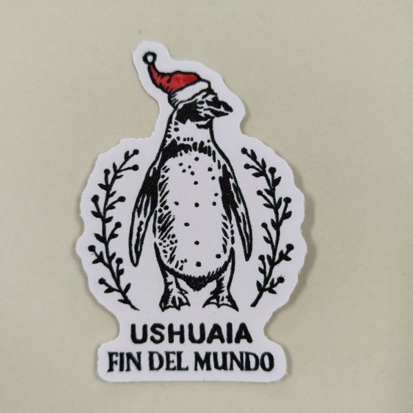Producto - Sticker pinguino navidad