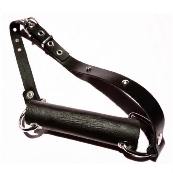 Producto - Mordaza de cuero con palo