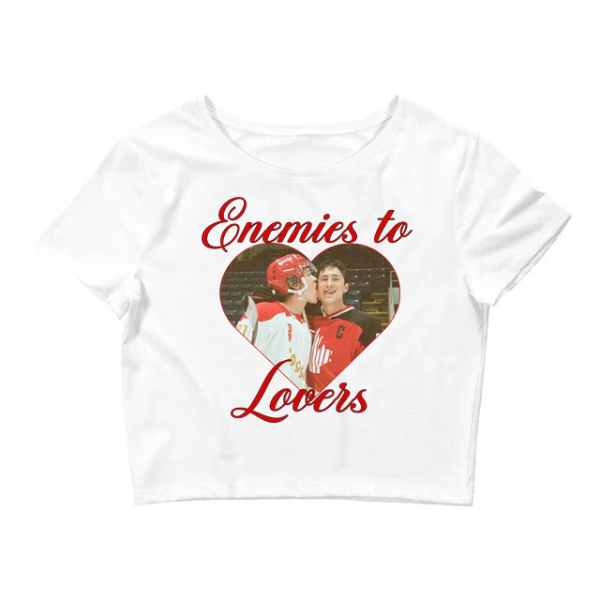 Producto - Baby tee Heated Rivalry enemies to lovers elegir color