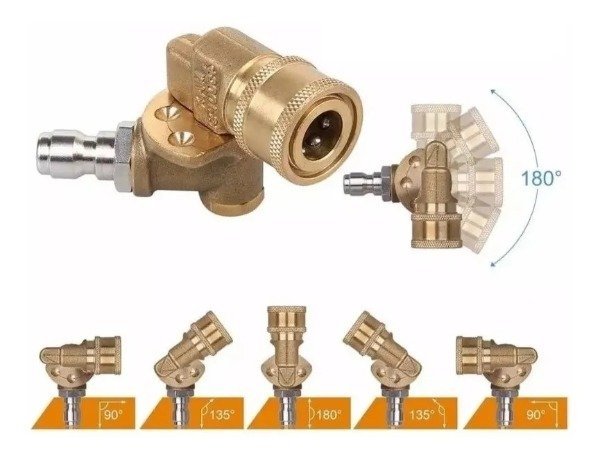 Producto - PIVOT 180 GRADOS ACOPLE RÁPIDO PARA HIDROLAVADORA